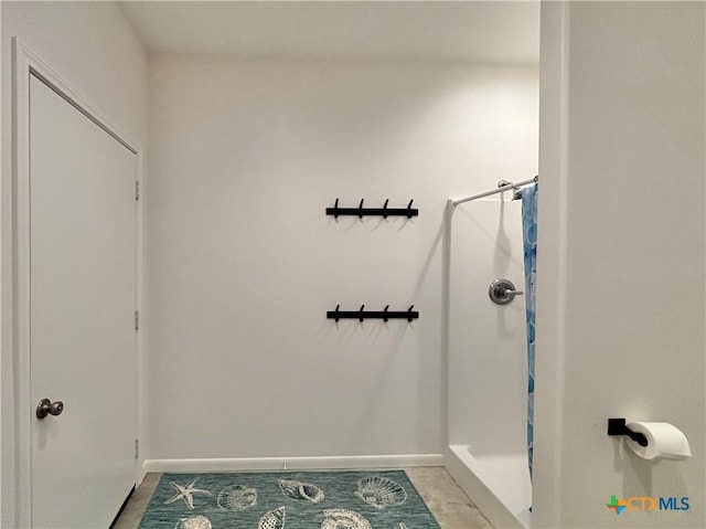 bathroom featuring tile patterned floors