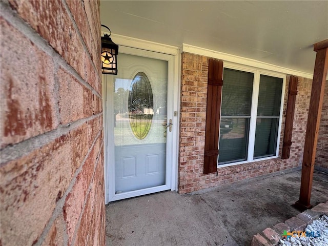 view of property entrance