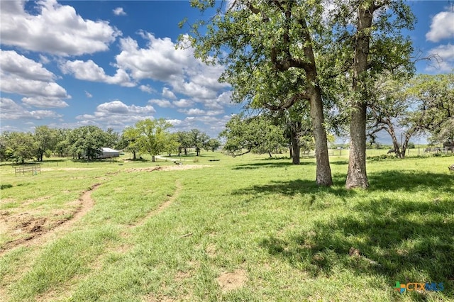 6589 State Highway 304, Harwood, TX 78632 - view of green lawn featuring a view of rural / pastoral area