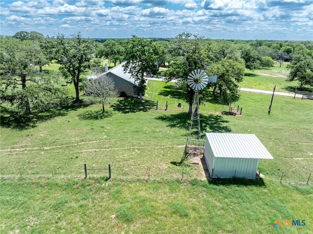 6589 State Highway 304, Harwood, TX 78632 - view of yard featuring a pole building and an outdoor structure