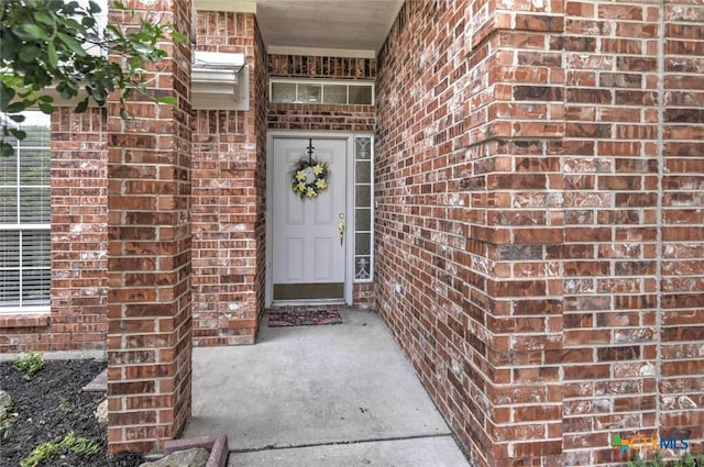 2109 Southport Dr, Killeen, TX 76542 - doorway to property with brick siding
