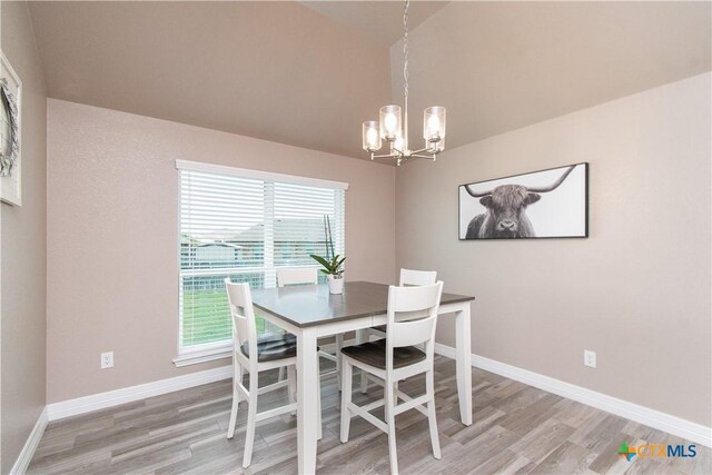 503 Willow Dr, Troy, TX 76579 - dining room with a chandelier and light wood-style floors