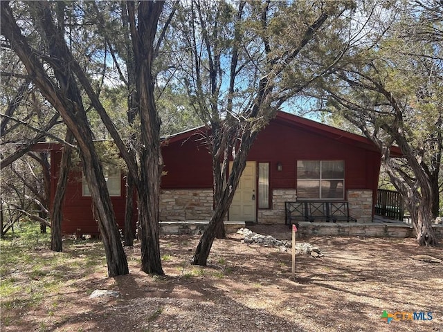 519 Baines St, Salado, TX 76571 - view of front of home featuring stone siding