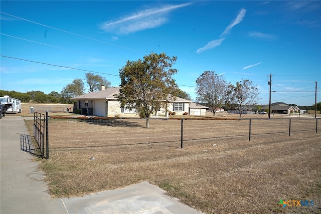 view of yard