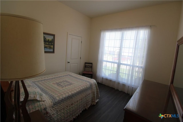6108 Worthing Dr, Temple, TX 76502 - bedroom featuring dark wood finished floors