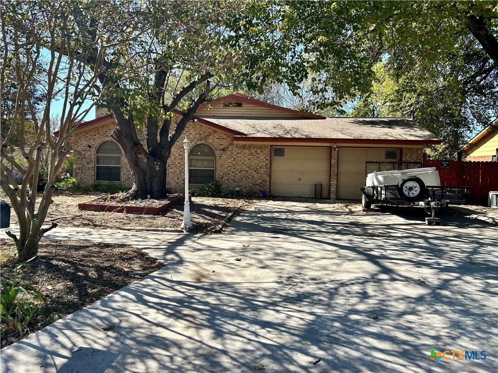 ranch-style house with a garage