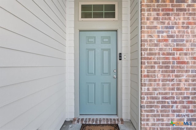 view of property entrance