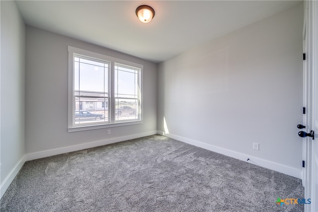 empty room with carpet floors