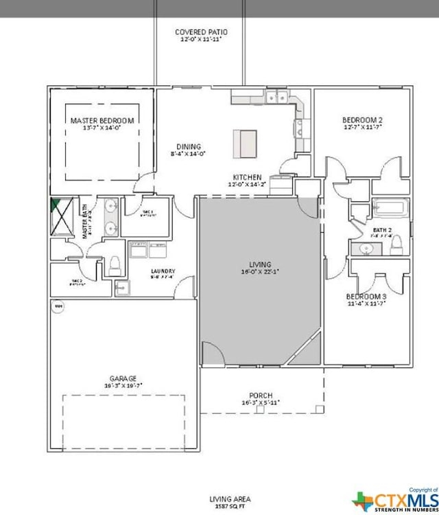 170 Lost Maples Way, Marion, TX 78124 - plan