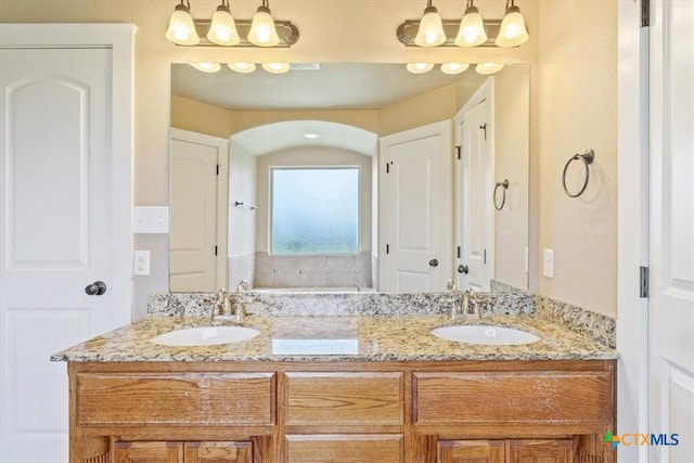 703 Cosper Creek Dr, Killeen, TX 76542 - bathroom with double vanity
