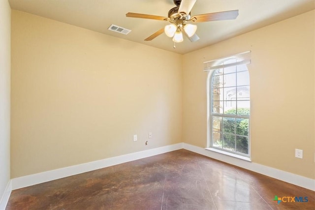 703 Cosper Creek Dr, Killeen, TX 76542 - empty room featuring baseboards and a ceiling fan