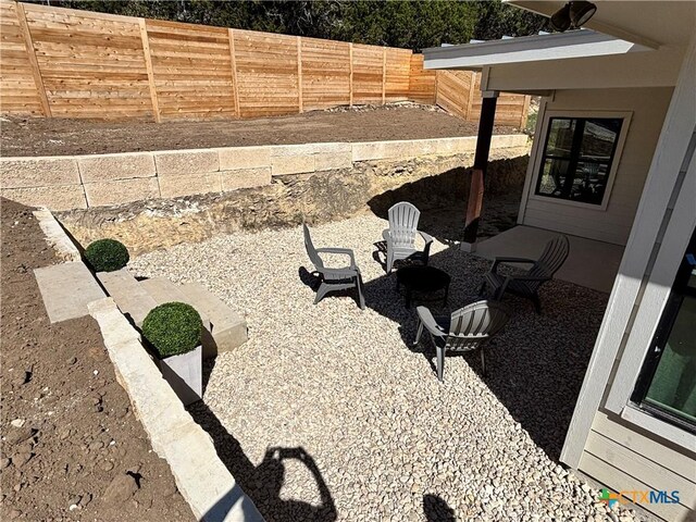 rear view of property with a patio area