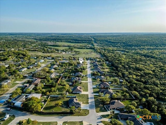 bird's eye view featuring a residential view