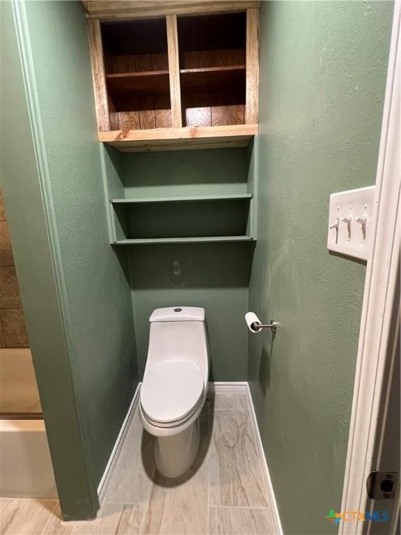 bathroom with toilet