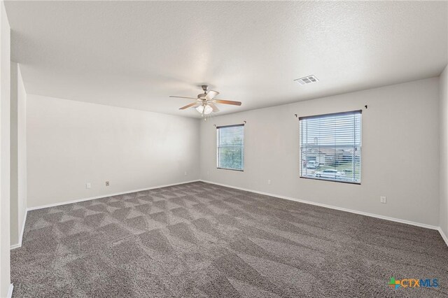 2205 Bald Eagle Ct, Killeen, TX 76549 - spare room featuring carpet and ceiling fan