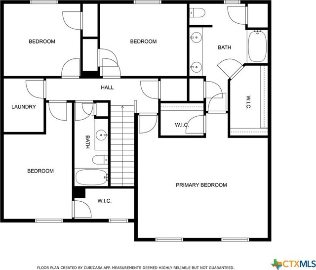 2205 Bald Eagle Ct, Killeen, TX 76549 - view of home floor plan