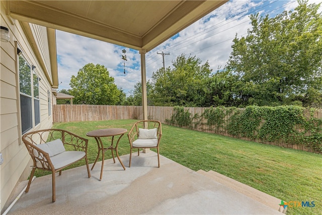 view of patio