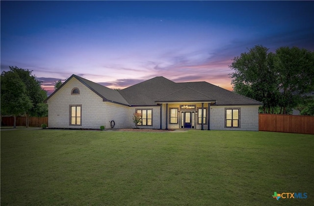 2892 Beulah Blvd, Belton, TX 76513 - view of back of property at dusk