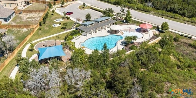 2503 Pintail Loop, Copperas Cove, TX 76522 - drone / aerial view of a pool area