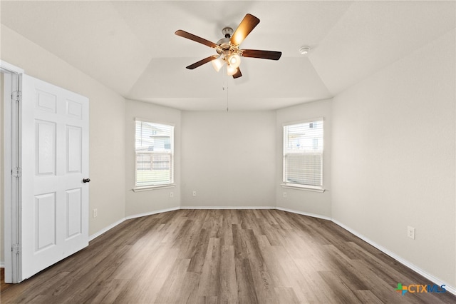 2503 Pintail Loop, Copperas Cove, TX 76522 - unfurnished room featuring wood finished floors, plenty of natural light, and ceiling fan