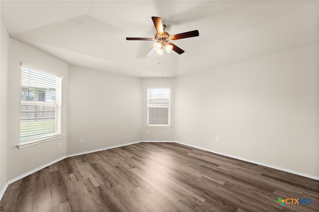 2503 Pintail Loop, Copperas Cove, TX 76522 - spare room with wood finished floors and a ceiling fan