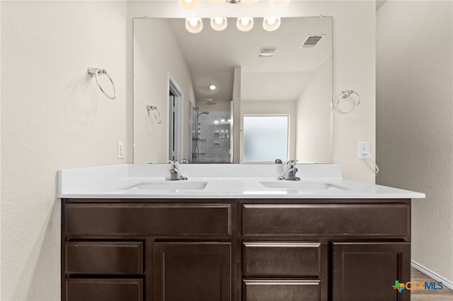 2503 Pintail Loop, Copperas Cove, TX 76522 - bathroom with a stall shower and double vanity
