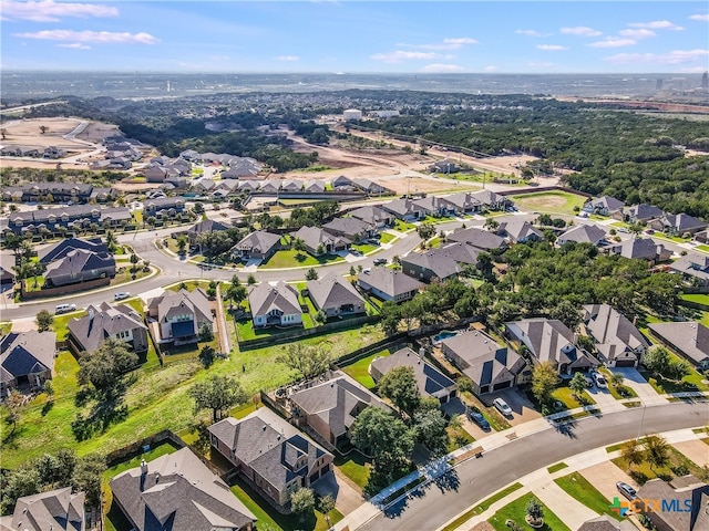 535 Mission Hill Run, New Braunfels, TX 78132 - aerial view of property and surrounding area featuring nearby suburban area