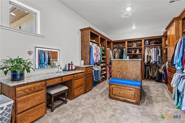 1605 Altavista Loop, Temple, TX 76502 - walk in closet with light colored carpet