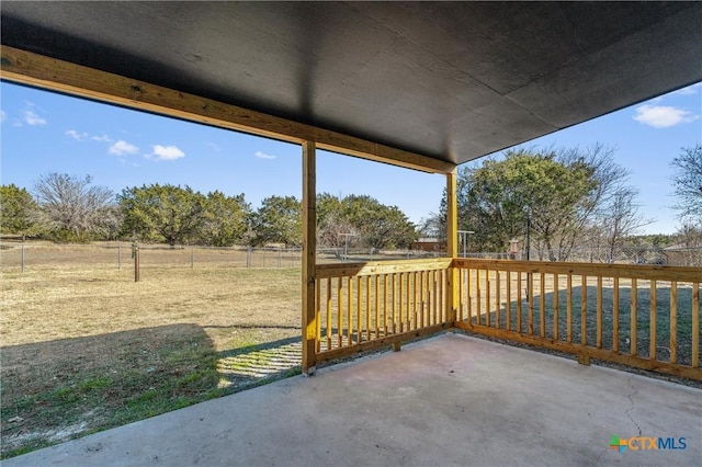 view of patio / terrace