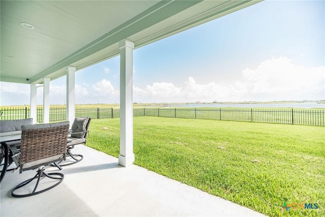 105 N Redfish Retreat Dr, Port Lavaca, TX 77979 - view of patio