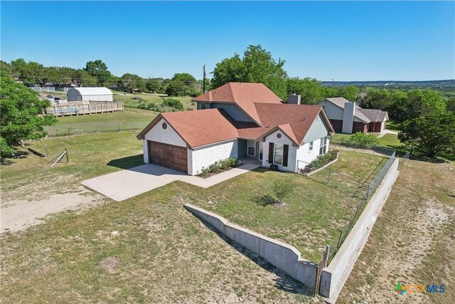 3400 Sally Cir, Kempner, TX 76539 - view from above of property