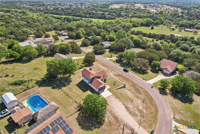 3400 Sally Cir, Kempner, TX 76539 - aerial view of a pool