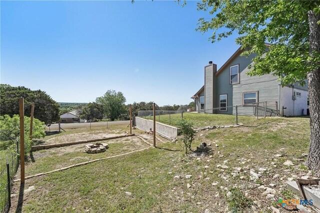 3400 Sally Cir, Kempner, TX 76539 - view of yard