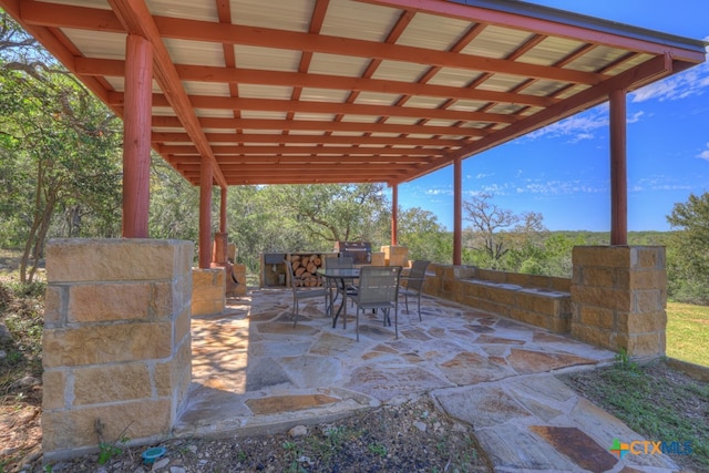 view of patio