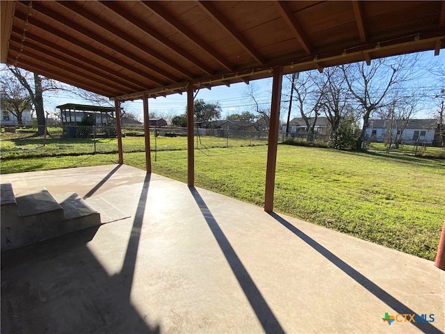 view of patio