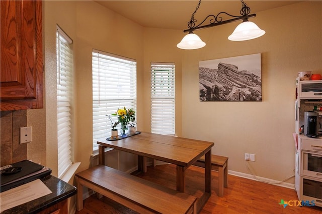 6 S Bobcat Ct, Belton, TX 76513 - dining room with light wood finished floors and baseboards