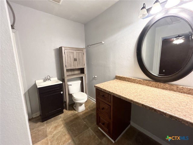 1260 Great Oaks Dr, Salado, TX 76571 - bathroom featuring vanity and toilet