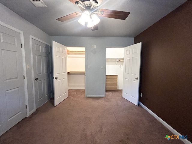 1260 Great Oaks Dr, Salado, TX 76571 - unfurnished bedroom with carpet flooring and a ceiling fan
