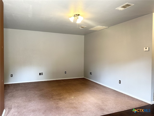 1260 Great Oaks Dr, Salado, TX 76571 - unfurnished room featuring dark carpet and baseboards