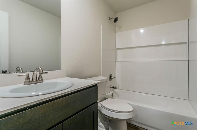 1003 Antelope Trl, Temple, TX 76504 - full bath with toilet, vanity, and  shower combination