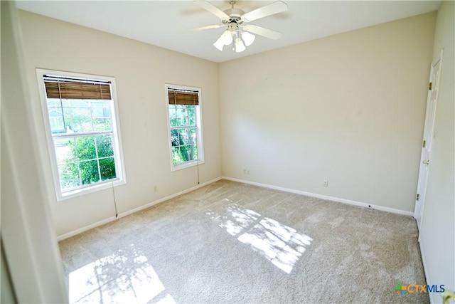 1802 N Vine St, Victoria, TX 77901 - empty room featuring carpet floors and ceiling fan