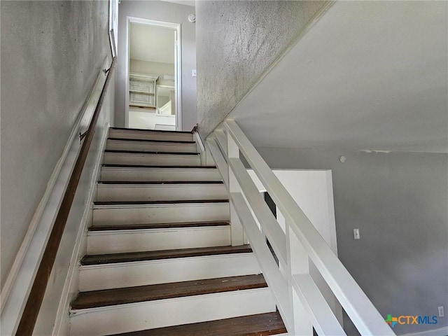 view of staircase