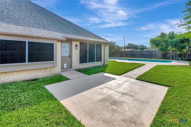 105 Legend Dr, Victoria, TX 77904 - view of yard with a patio area