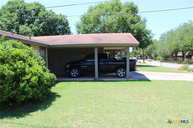 view of car parking