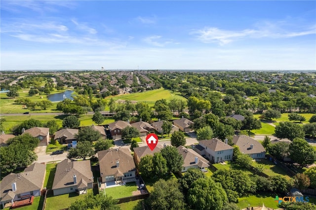 3416 Winding Shore Ln, Pflugerville, TX 78660 - aerial view of residential area featuring a large body of water
