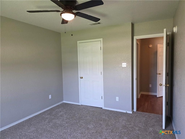2803 Lindsey Dr, Copperas Cove, TX 76522 - unfurnished bedroom featuring carpet flooring and ceiling fan