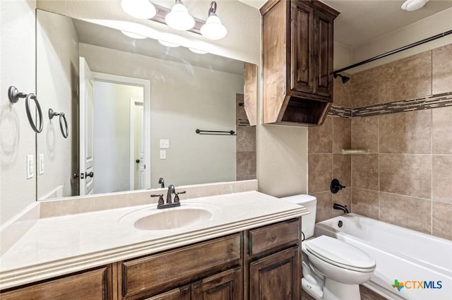 1617 Shadow Canyon Dr, Temple, TX 76502 - bathroom featuring vanity and  shower combination