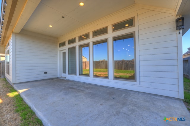 view of patio / terrace