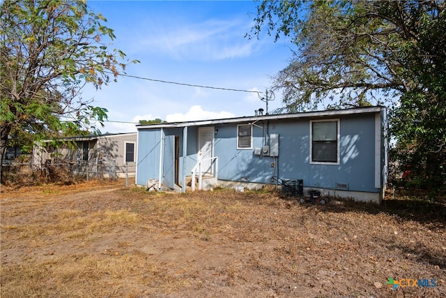 view of rear view of house