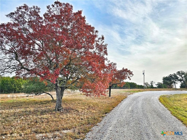 view of road